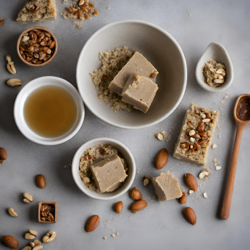 Bio Nuss-Hanf-Honig-Halva