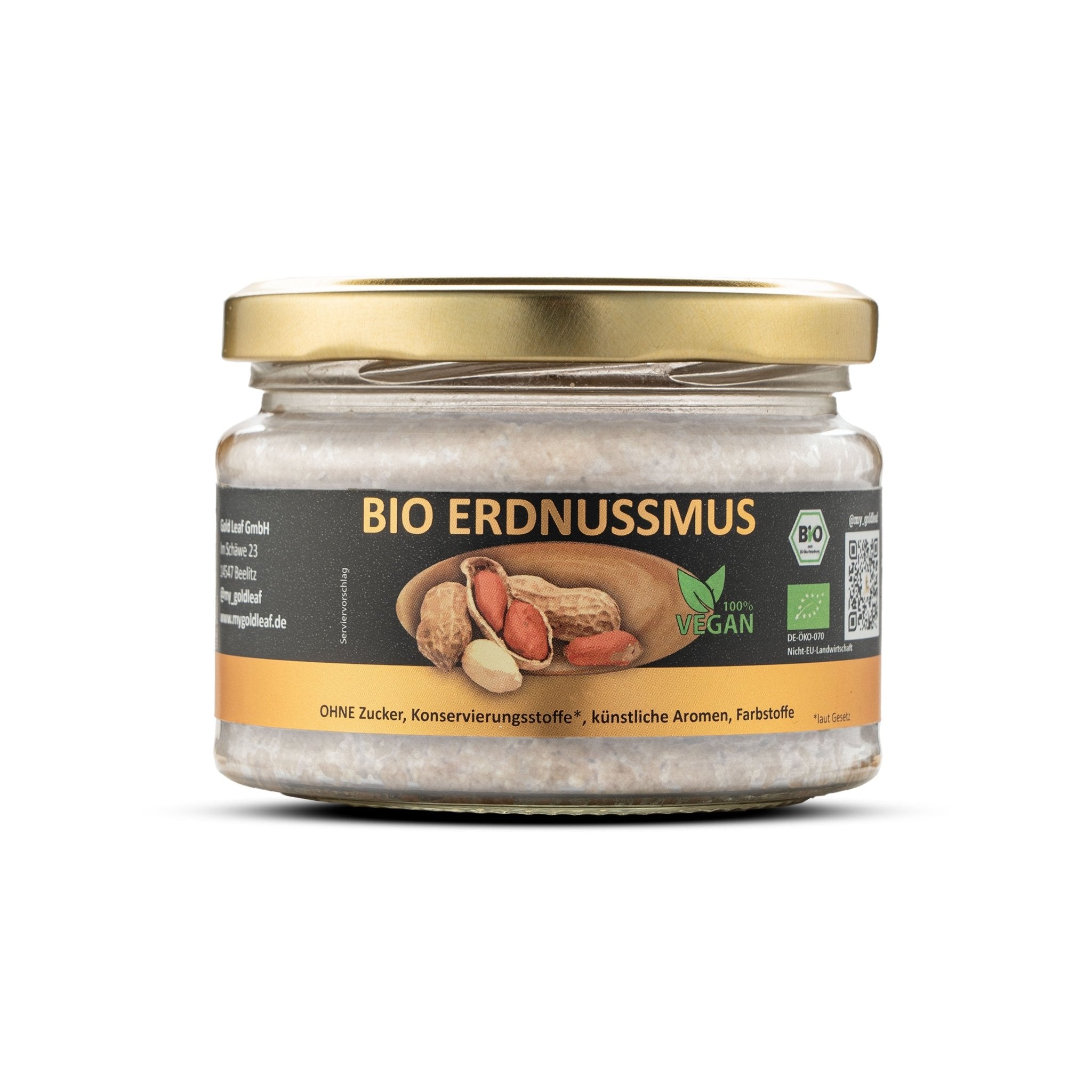 Bio Erdnuss - Mus - MyGoldLeaf