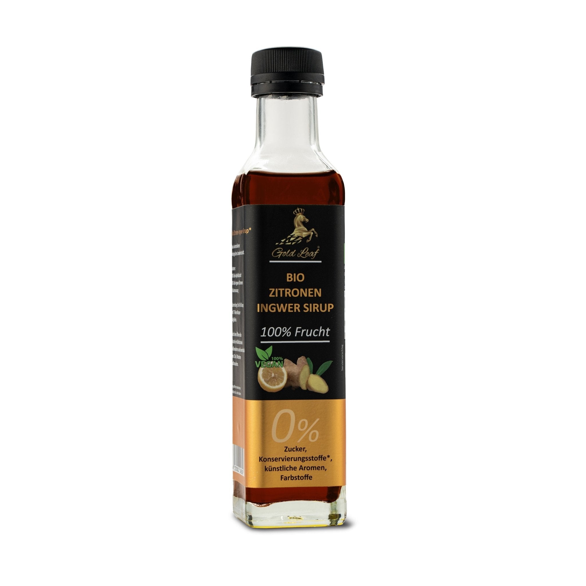 Bio Ingwer - Zitronen - Sirup - MyGoldLeaf
