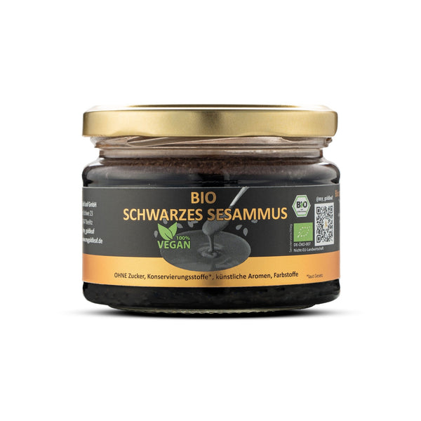 Bio Schwarzes Sesam - Mus (Tahini) - MyGoldLeaf