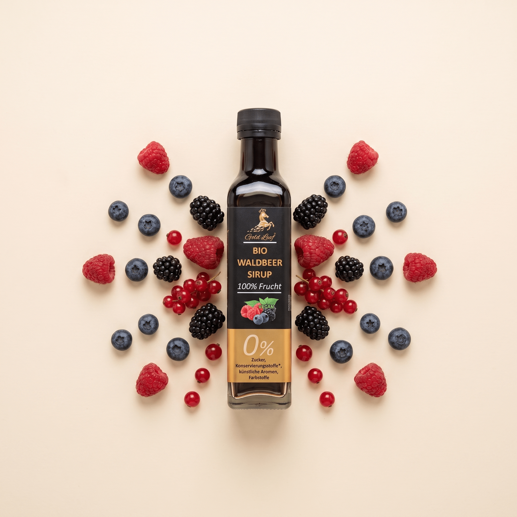 Bio Waldbeer-Sirup - MyGoldLeaf